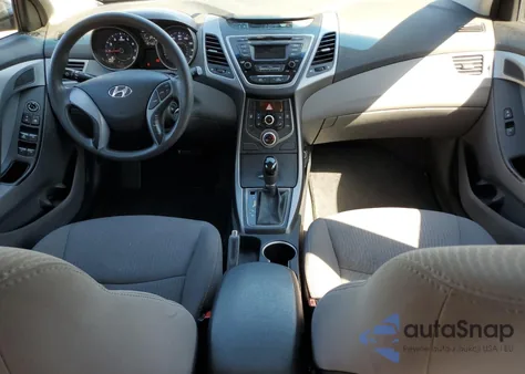 2016 Hyundai Elantra Se z USA, uszkodzony, nr VIN 5NPDH4AE1GH754081